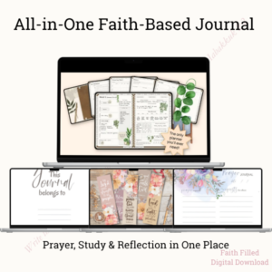 All-in-One Faith-Based Journal – Prayer, Study & Reflection in One Place