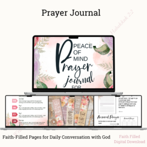 Prayer Journal – Faith-Filled Pages for Daily Conversation with God