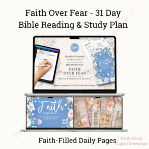 Faith Over Fear – 31-Day Bible Reading & Study Plan