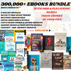 300,000 EBOOKS MEGA BUNDLE
