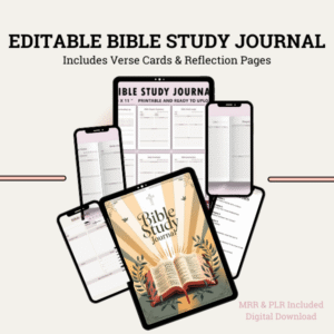 Bible Study Journal