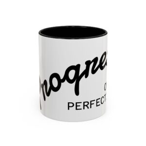 Happiness Over Perfection Mug | Accent Coffee Mug 11oz 15oz